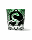 Edo Kiriko Handcrafted Green Serpent Whisky Glass With Leather Box