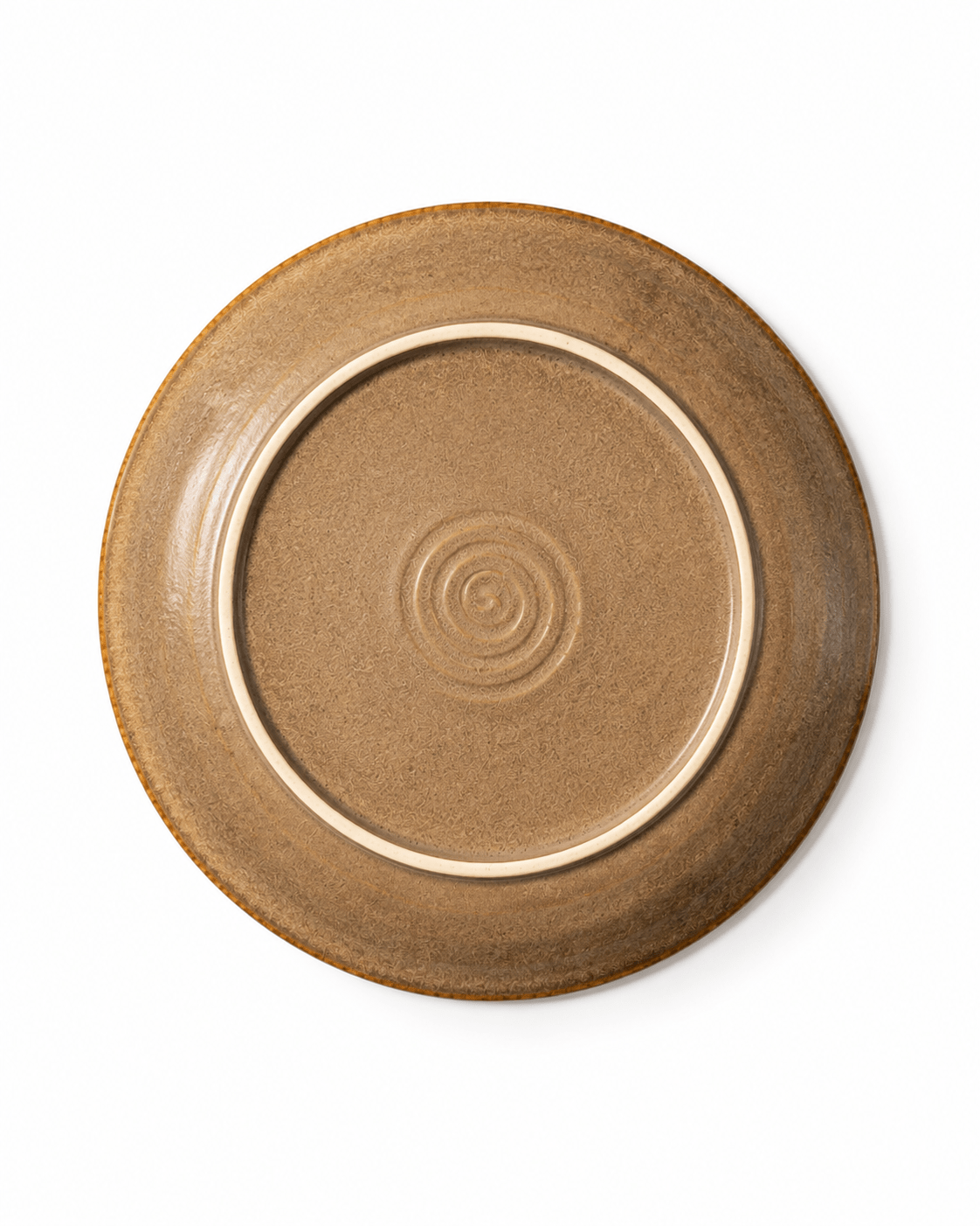handmade-brown-ceramic-dinner-plate-bottom-view-foot-ring