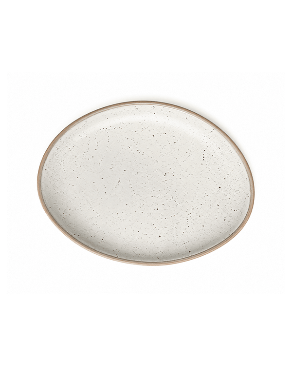 Handmade Speckled Ceramic Dinner & Side Plate