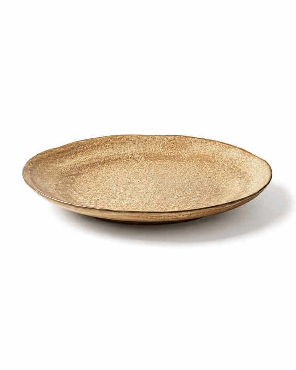 handmade-rustic-ceramic-dinner-plate-side-view