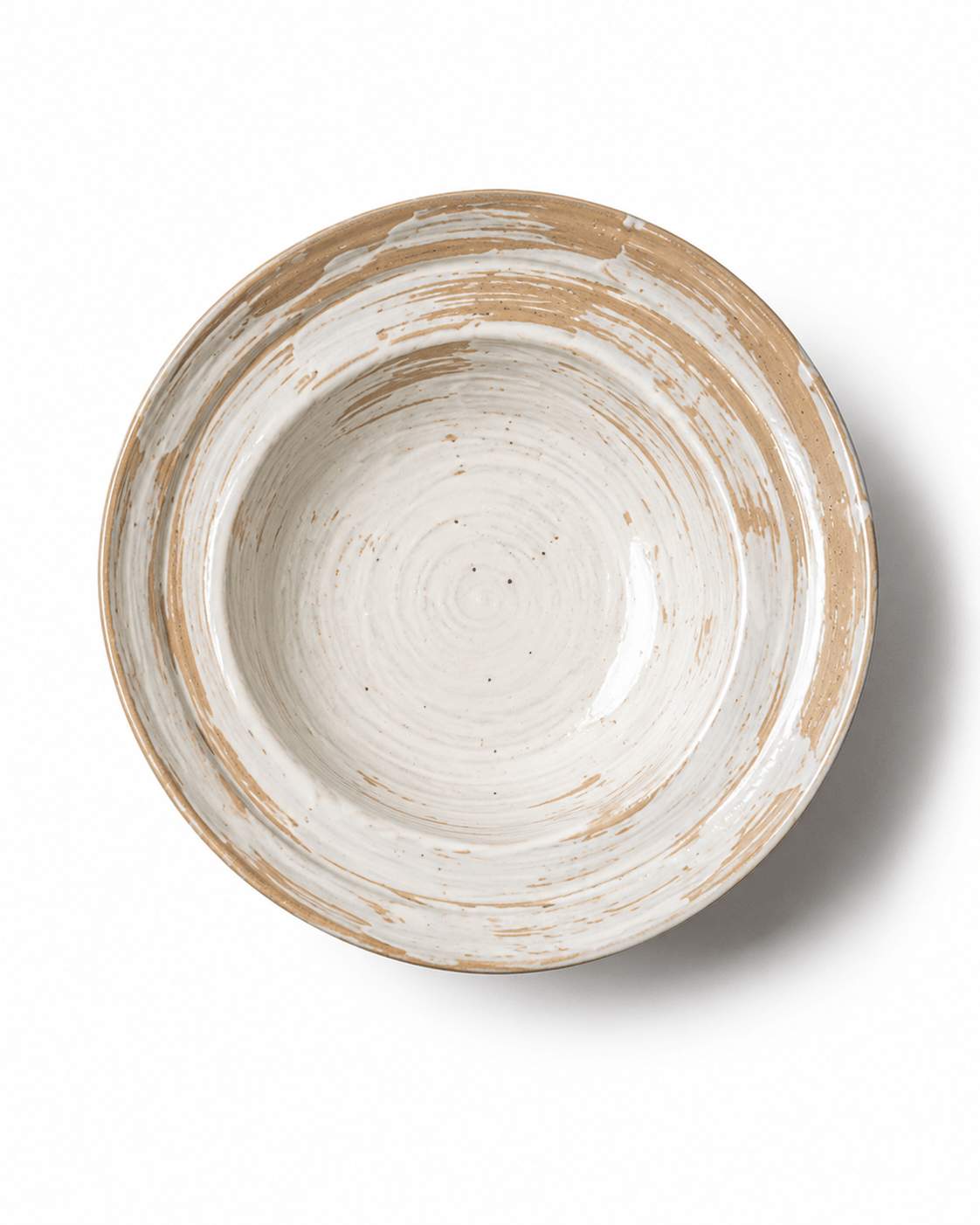 Handmade Rustic Ceramic Serving Bowl Set Secondary image