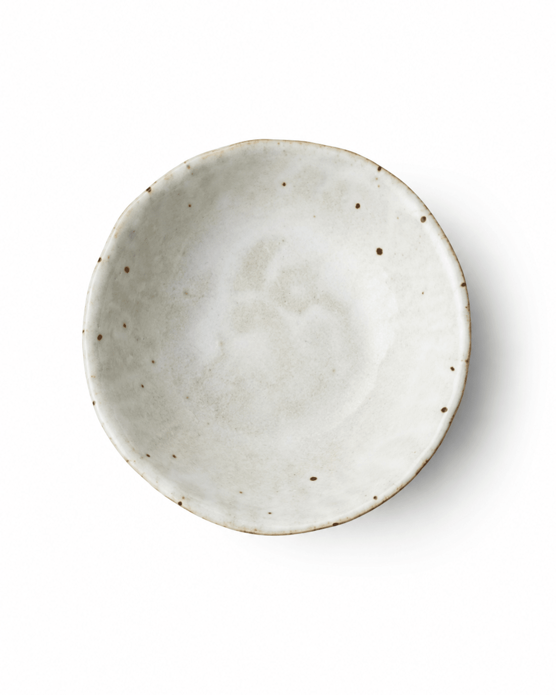 Handmade Japanese Wabi Sabi Footed Ceramic Rice Bowl – Reactive Glaze Stoneware Secondary image