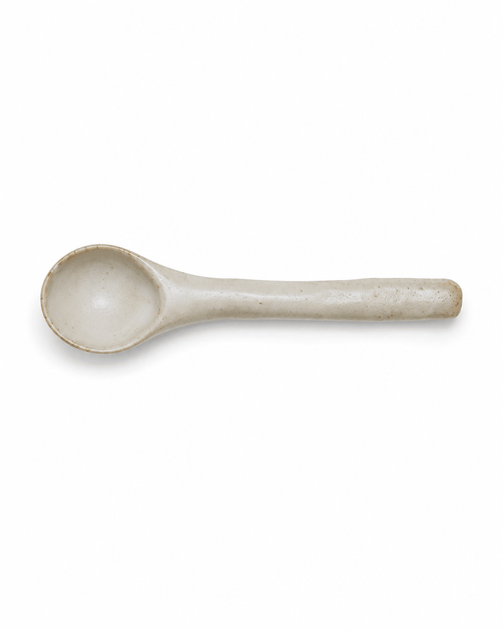 handmade-speckled-ceramic-spoon-top-view